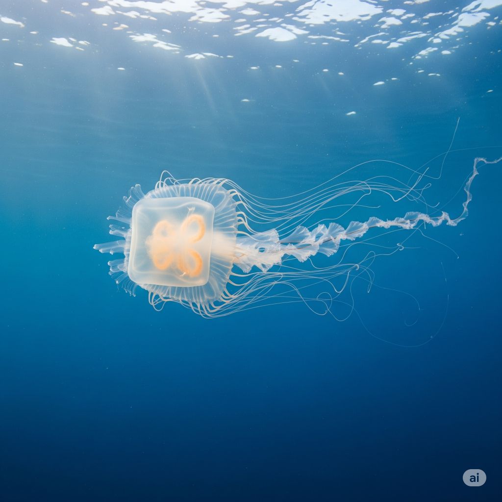 Australian Box Jellyfish (Chironex fleckeri)