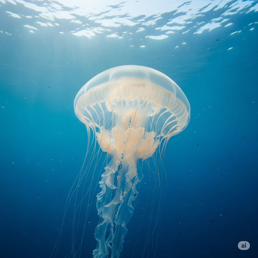 Cannonball Jellyfish (Stomolophus meleagris)