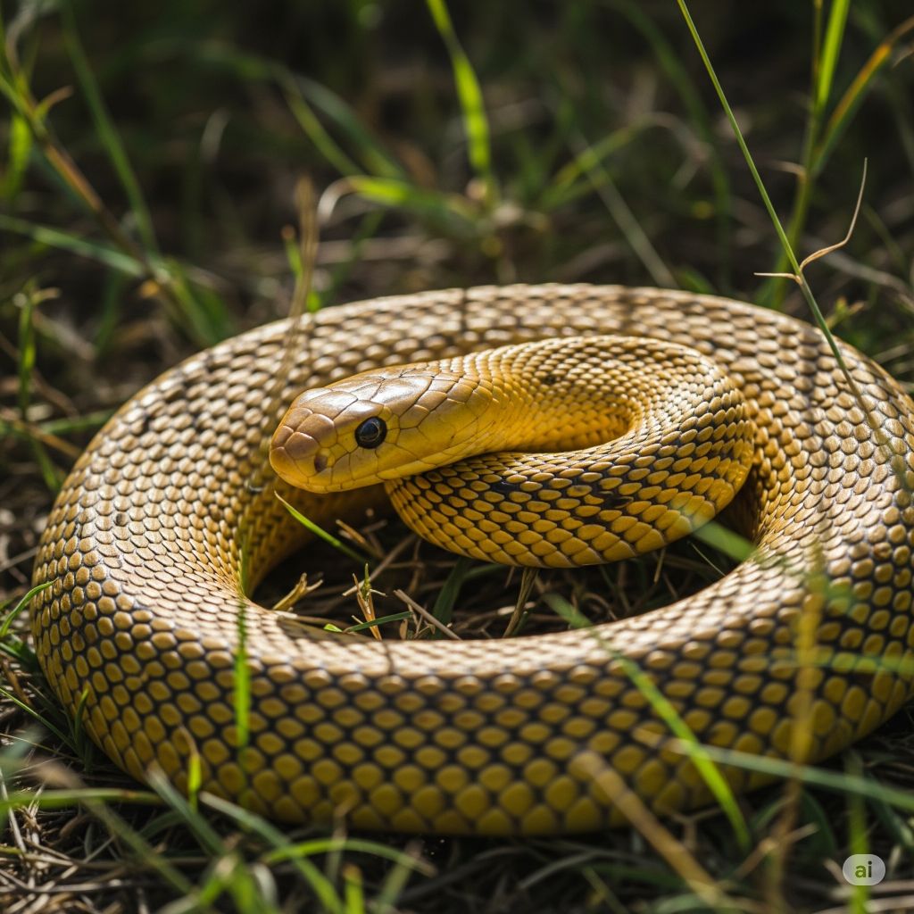 Cape Cobra (Yellow Cobra) Naja nivea