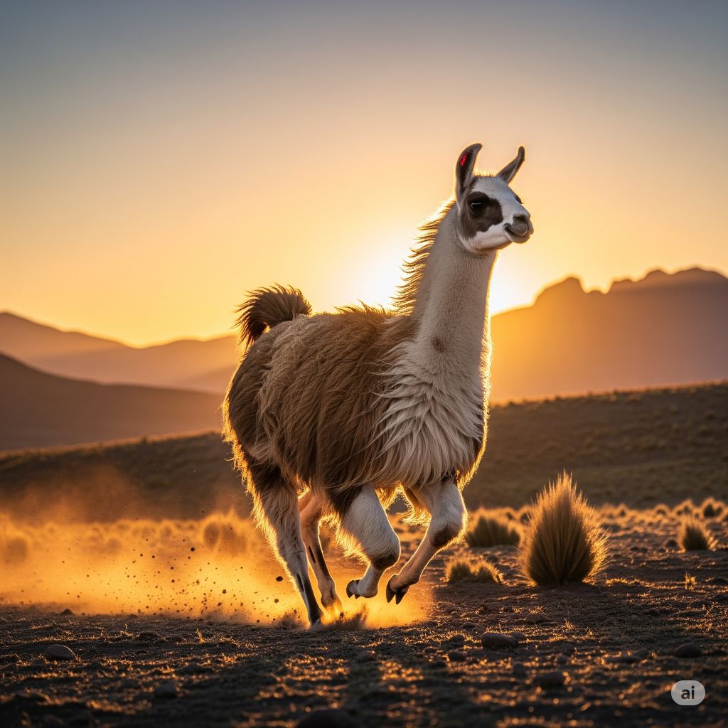 Llamas Mountain Gallopers