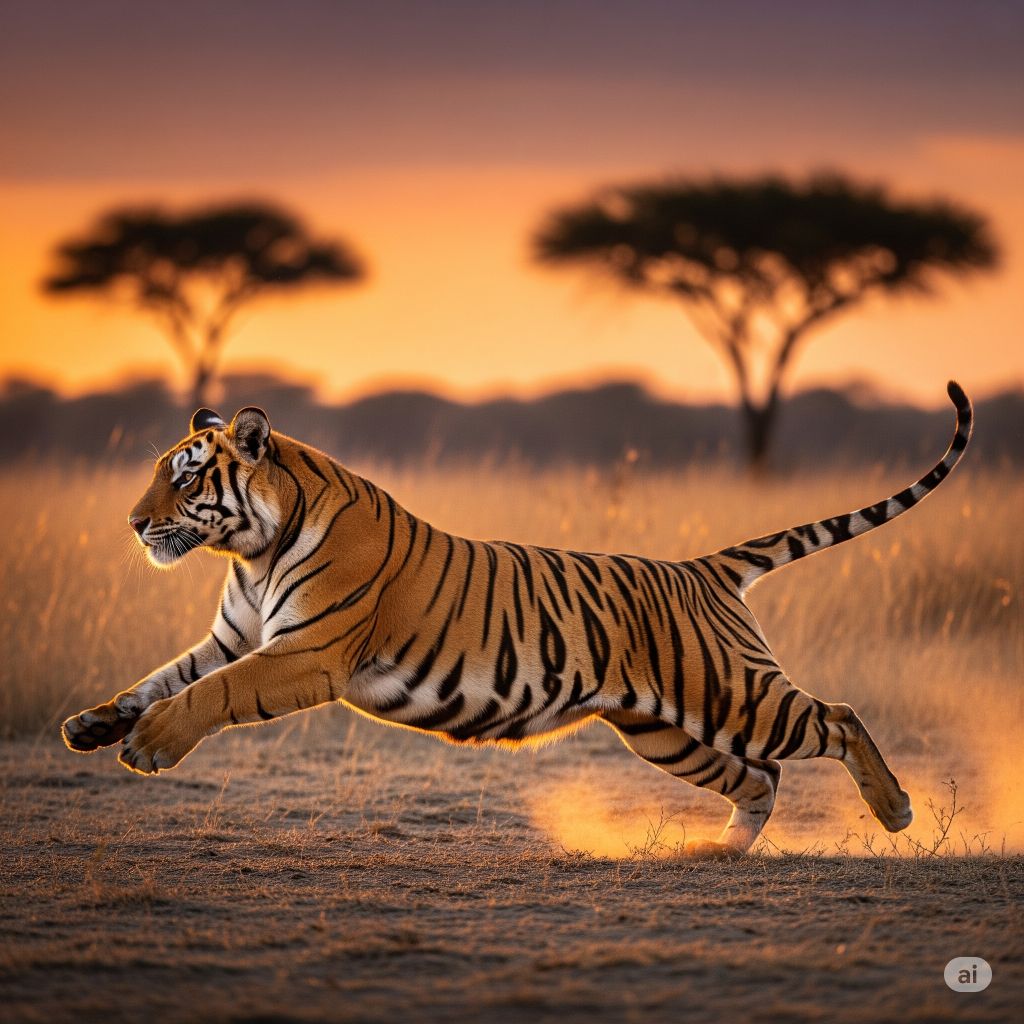 Lions, Tigers, Leopards Speed and Agility
