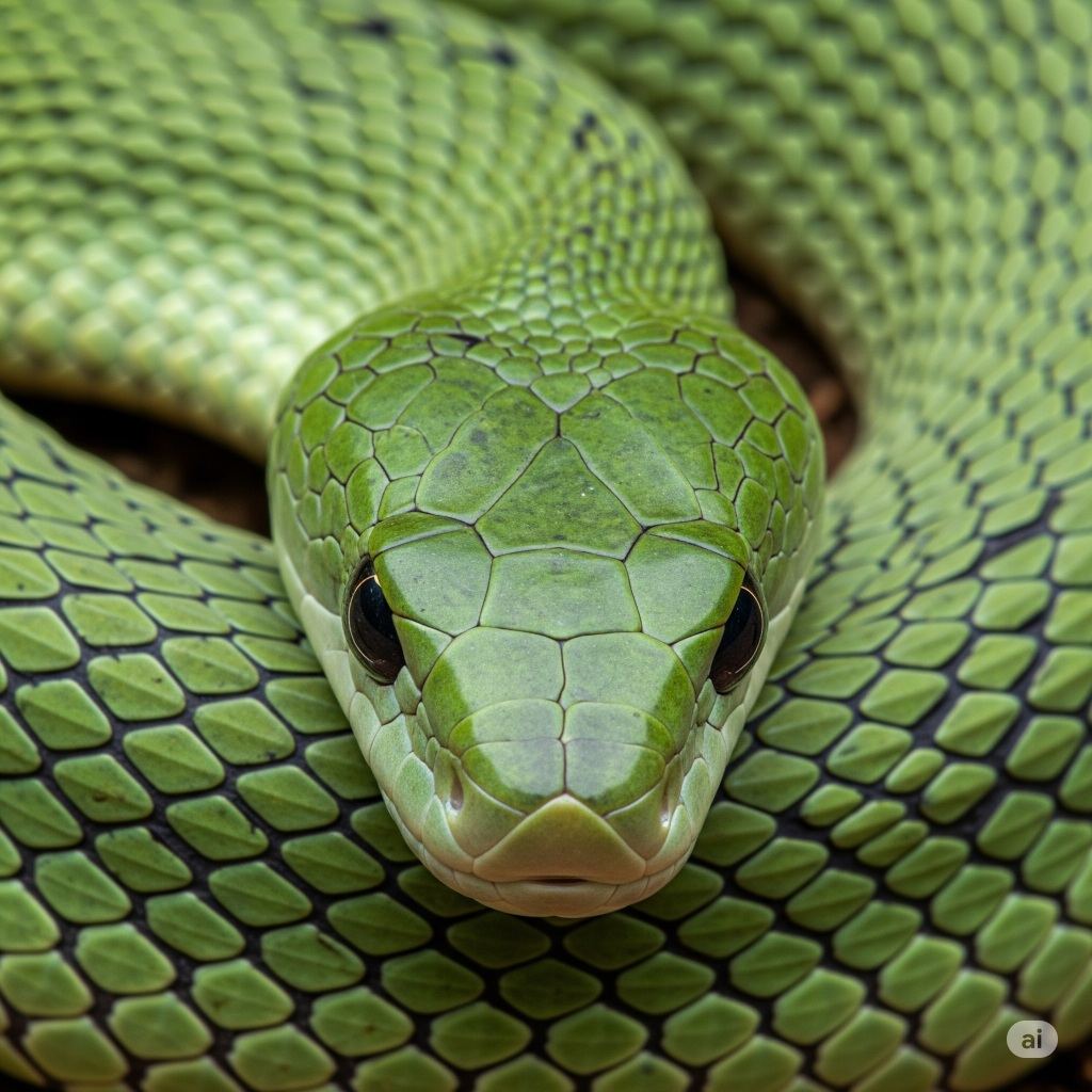 Jameson's Mamba (Dendroaspis jamesoni)
