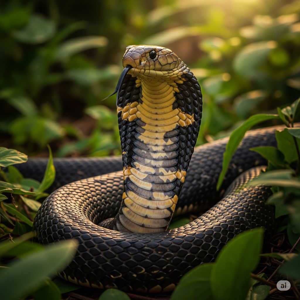 King Cobra (Ophiophagus hannah)
