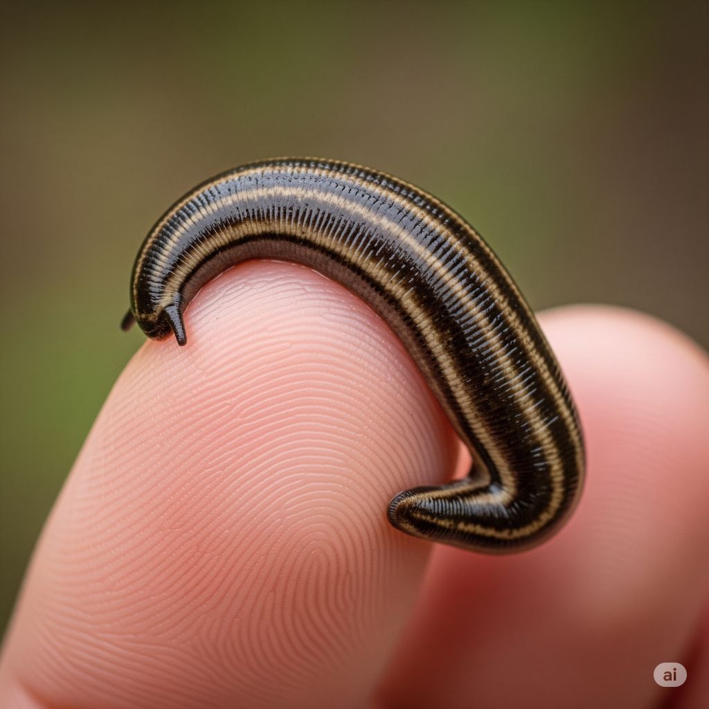 leech slithering animals