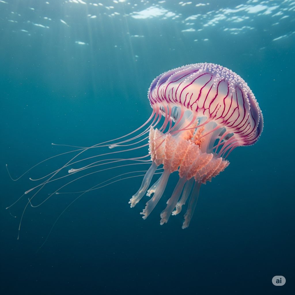 Mauve Stinger (Pelagia noctiluca)