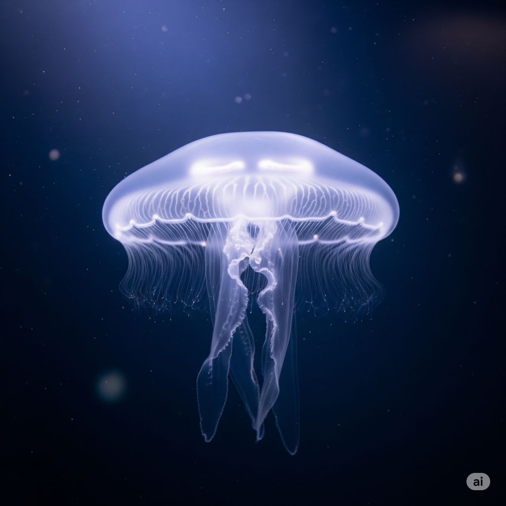Moon Jellyfish (Aurelia aurita)
