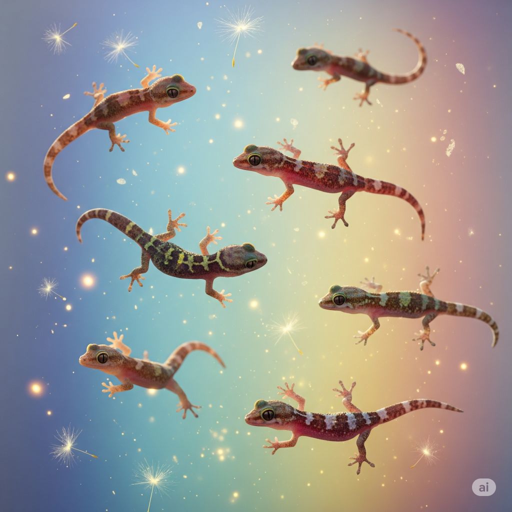 Bearded Dragons and Pygmy Geckos