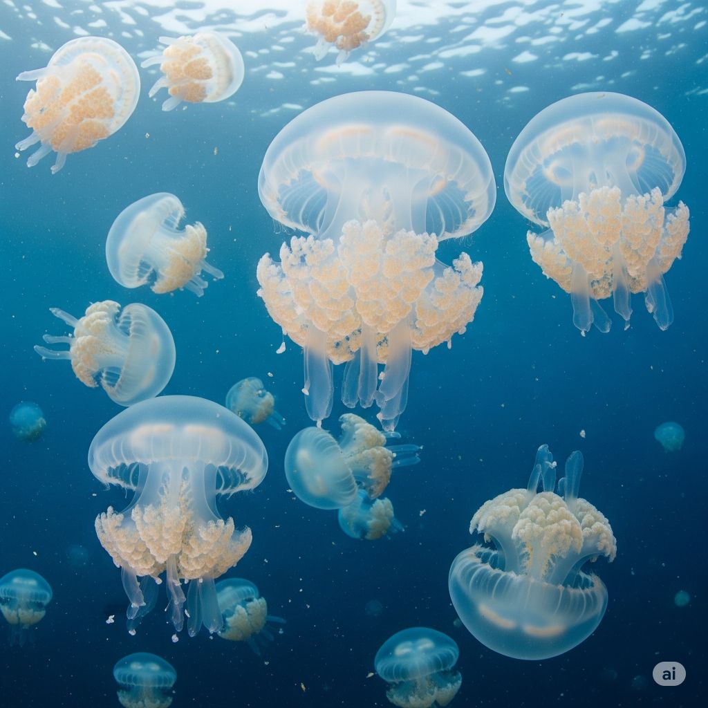 Rhizostomae (Root-Mouthed Jellyfish – Group)