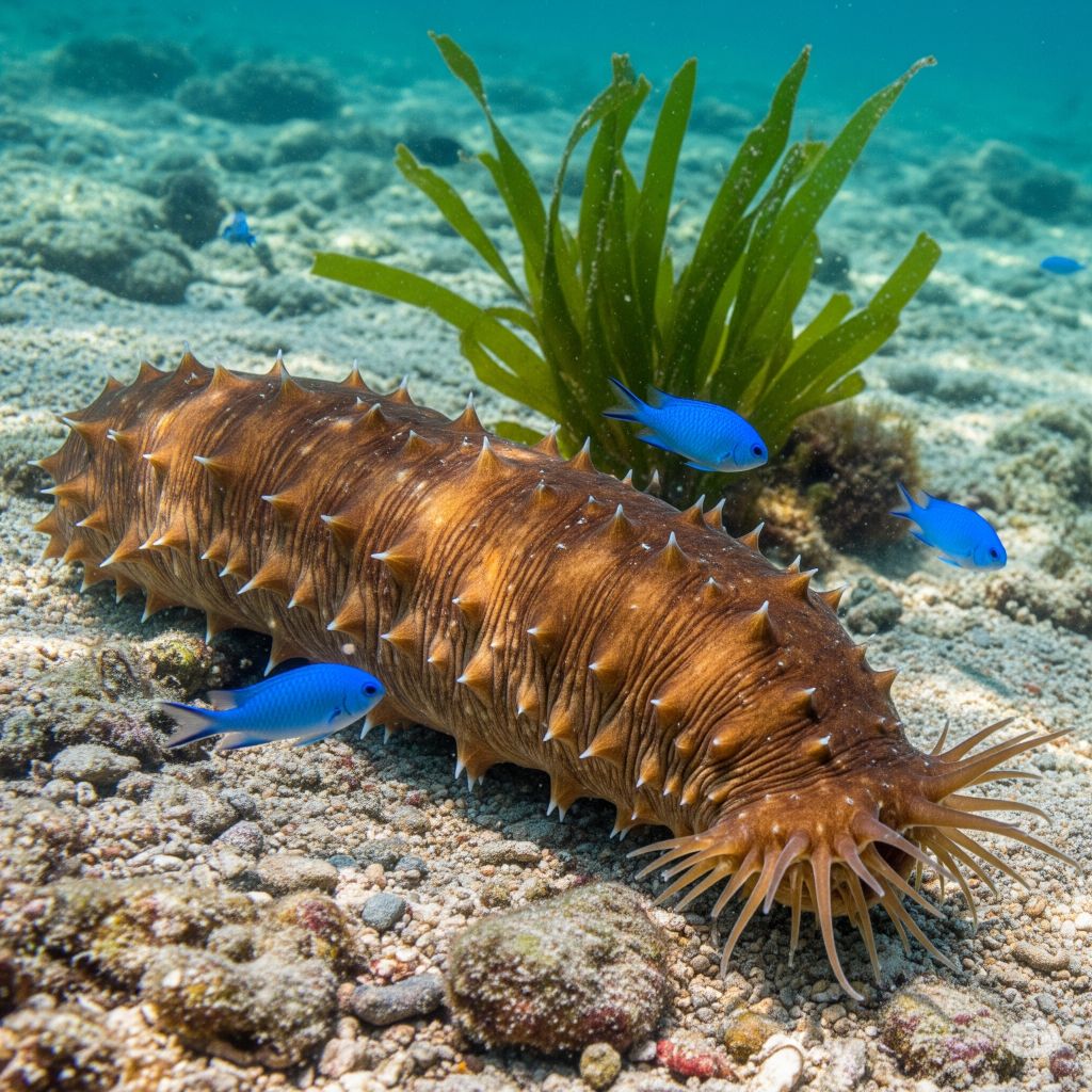 Sea Cucumbers slithering