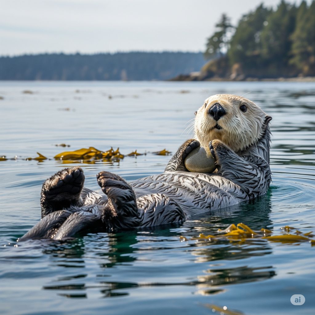 Sea Otters: The Fluffy Floaters