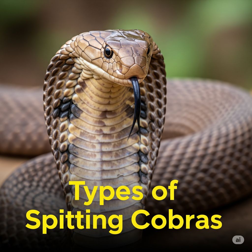 Types of Spitting Cobras