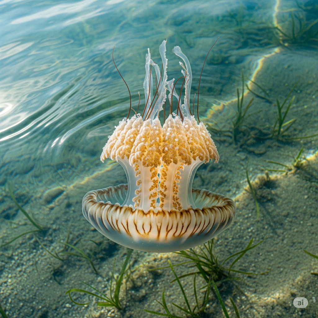 Upside-Down Jellyfish (Cassiopea andromeda)