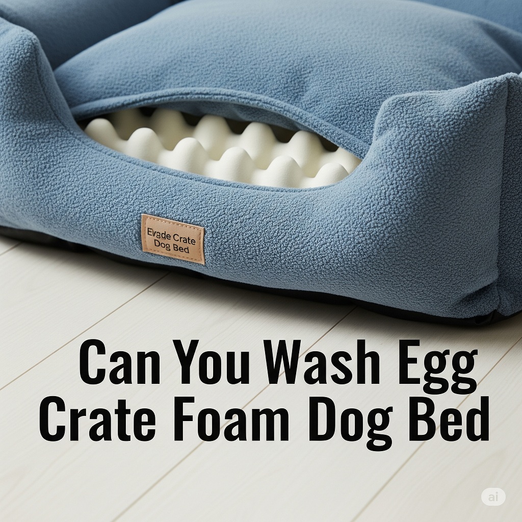 Step-by-Step Guide to Washing egg crate foam dog bed