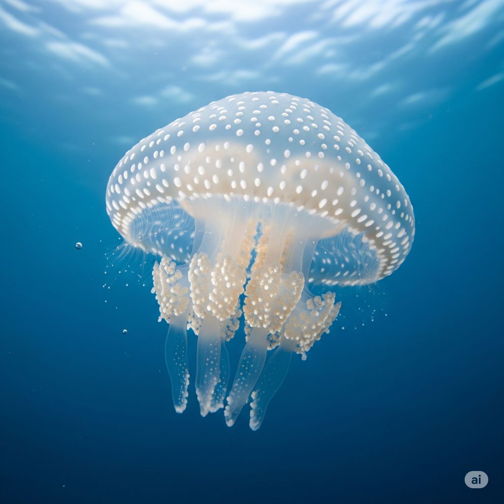 White-Spotted Jellyfish (Phyllorhiza punctata)