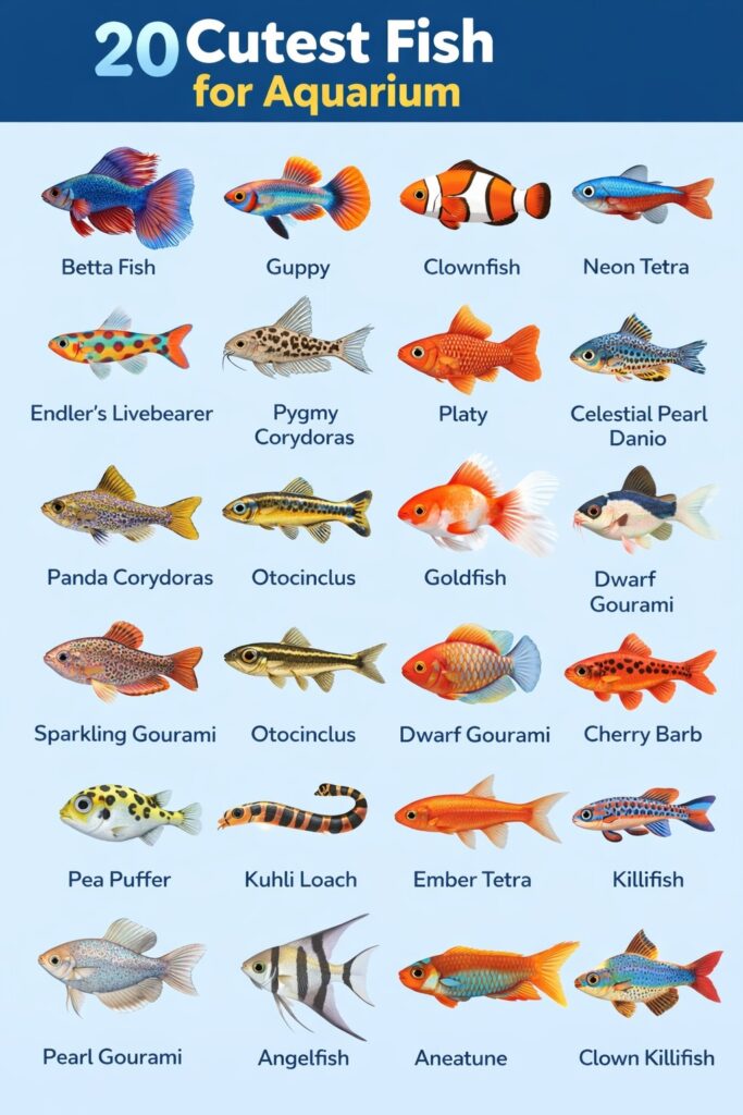 27 Cutest Fish For Aquarium (With Pictures)