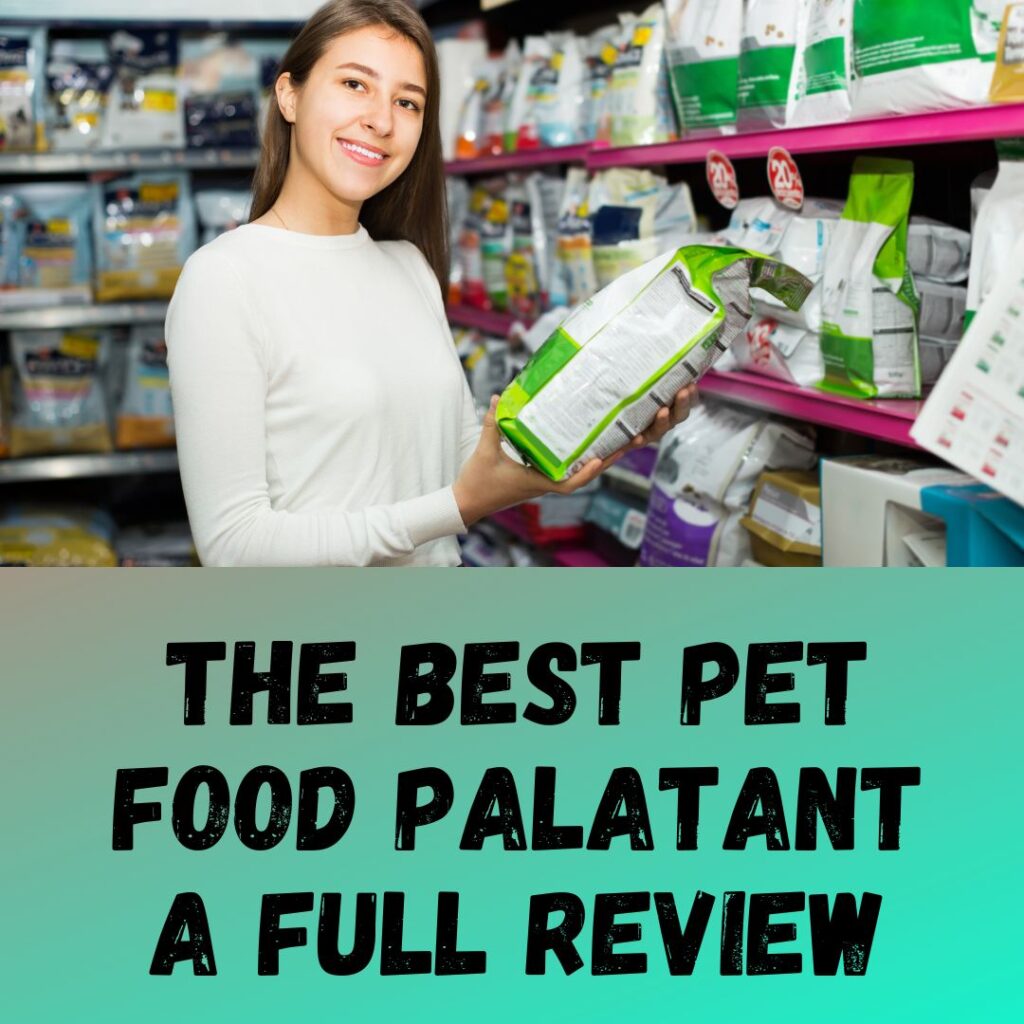 What is the best pet food palatant