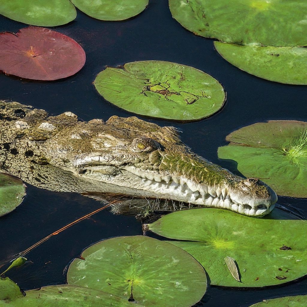 Australian Freshwater Crocodile (Crocodylus johnstoni)