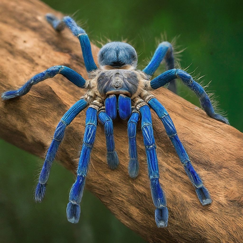 Cobalt Blue Tarantula - Haplopelma lividum