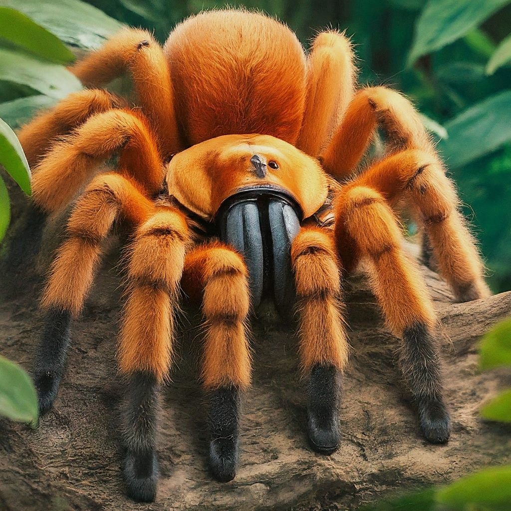 OBT (Orange Baboon Tarantula) - Pterinochilus murinus: