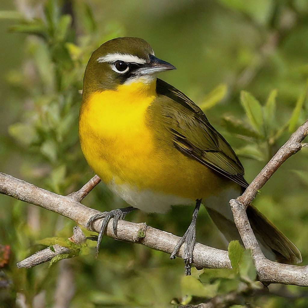 Yellow-breasted Chat: Icteria virens 