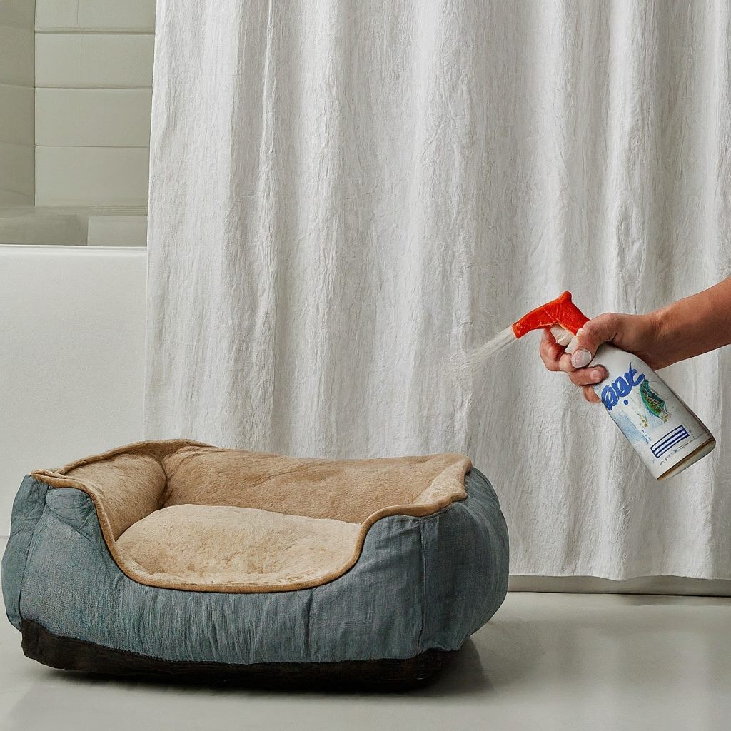 Can I Spray Lysol On Dog Bed