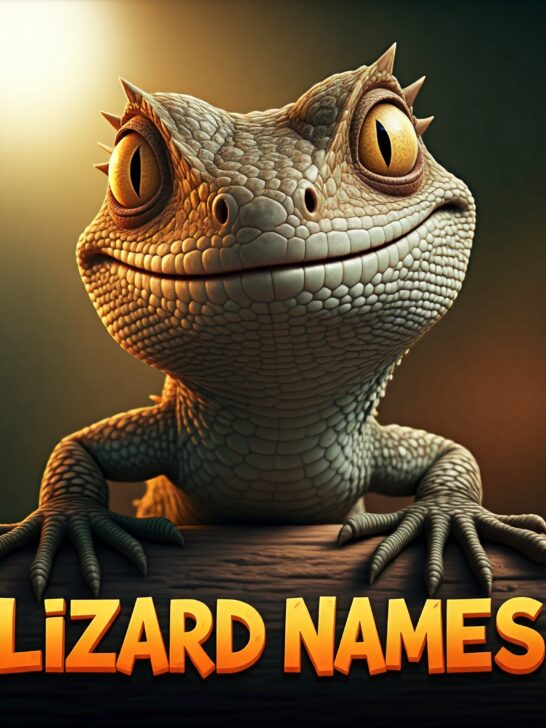 Lizard Names Ideas: Best, Male, Female and Unisex