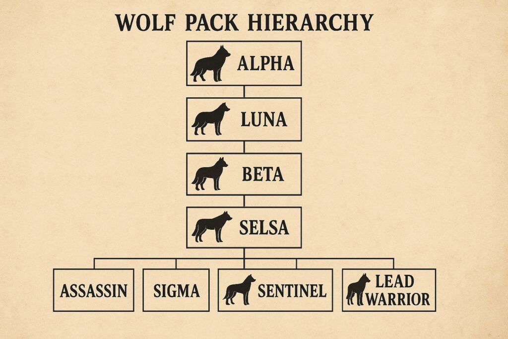 Wolfpack ranks hierarchy