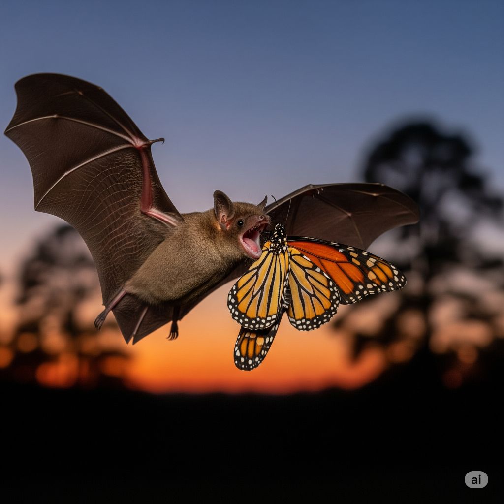 Bats that Prey on Butterflies