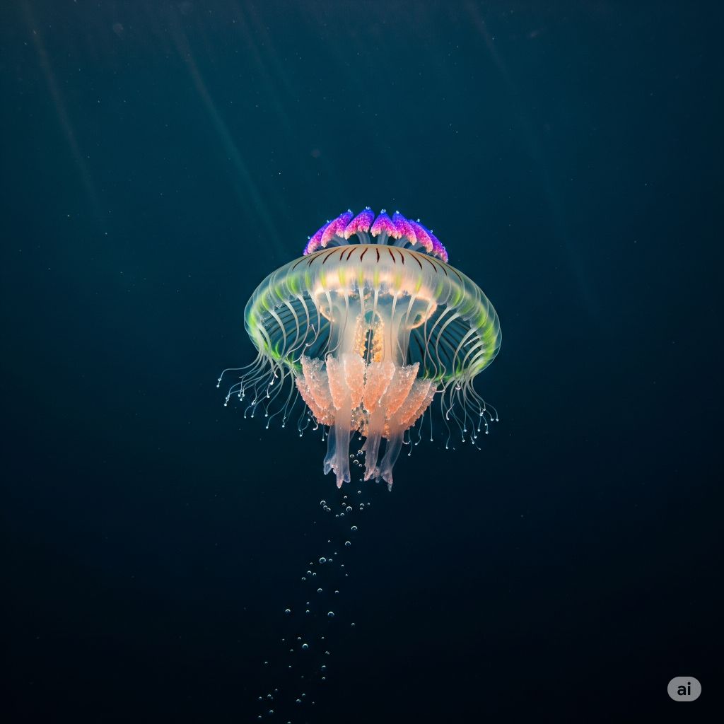 Flower Hat Jellyfish (Olindias formosa)
