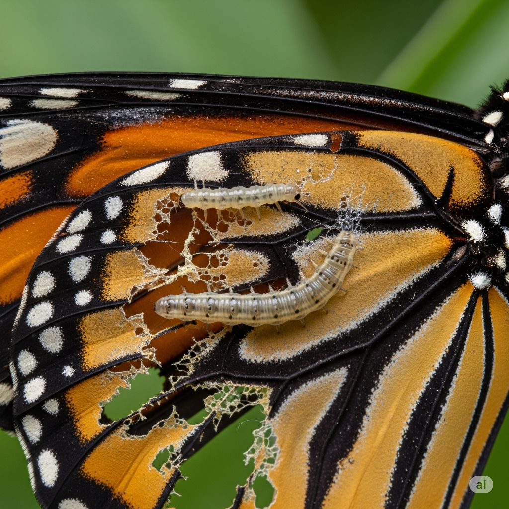 Parasites, Microbes, and Other Threats to Butterflies