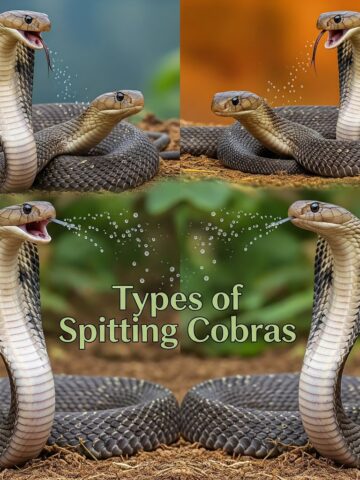 Types of Spitting Cobras