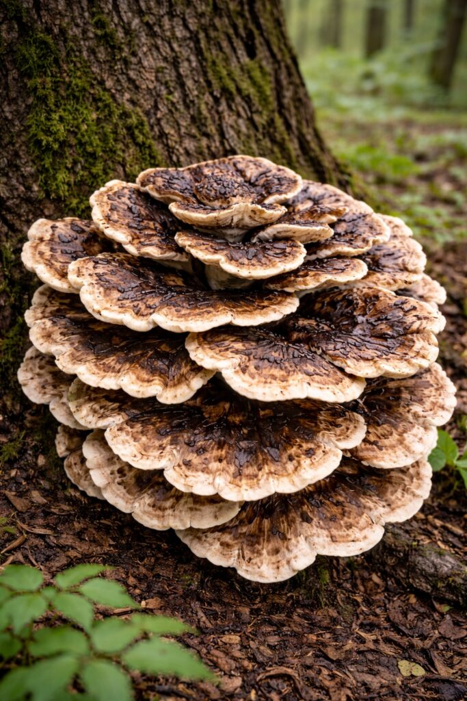 Black-staining Polypore (Meripilus sumstinei)