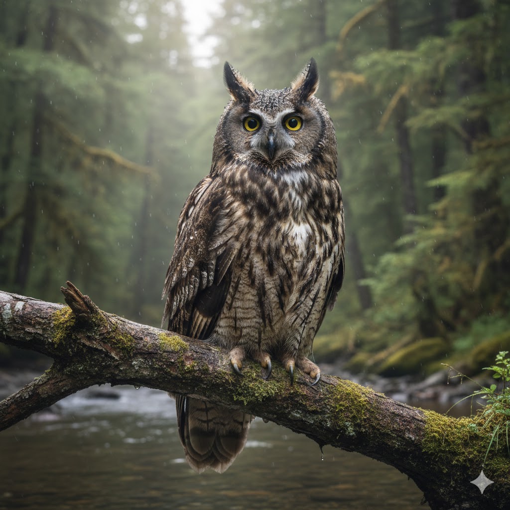 Blakiston’s Fish Owl (Bubo blakistoni)