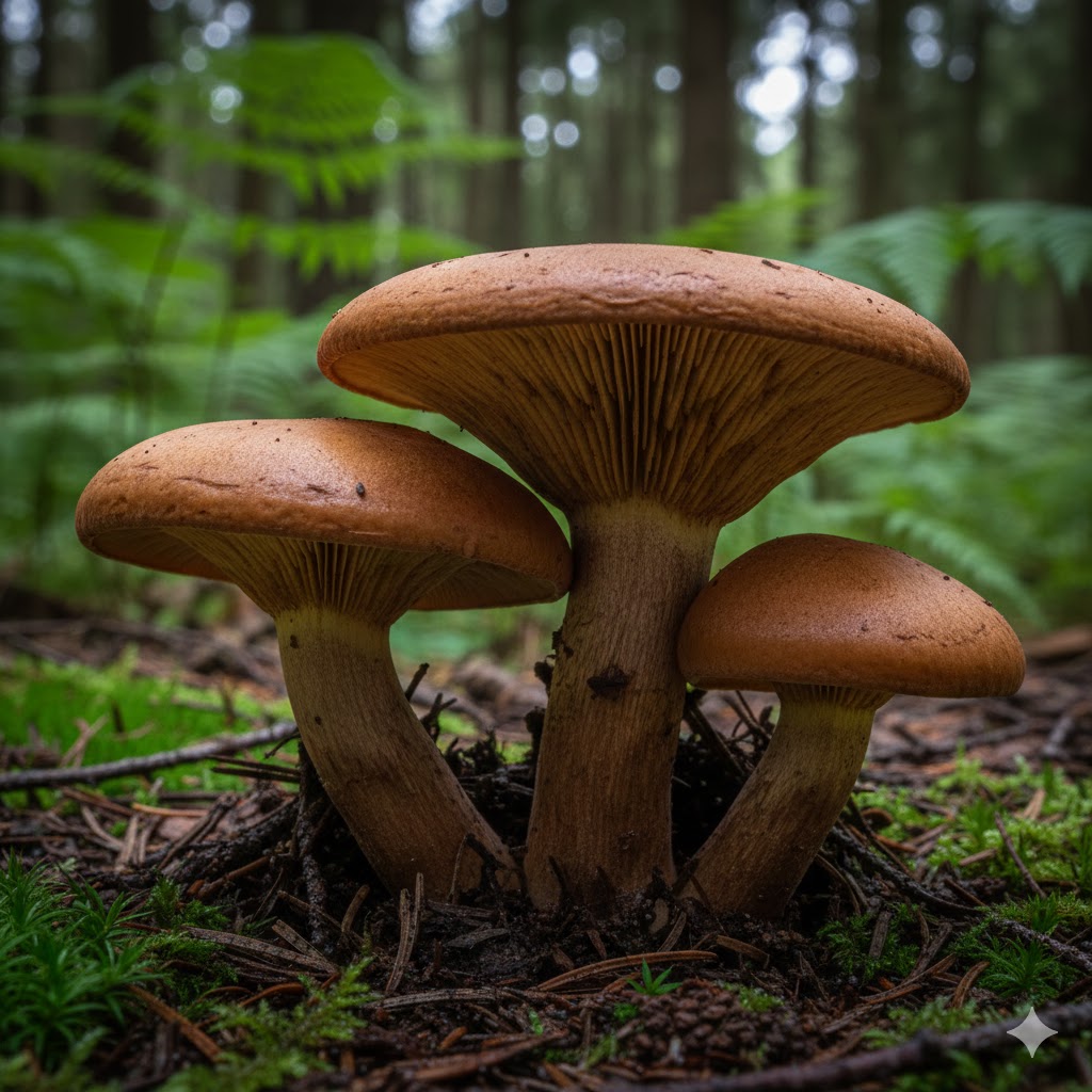 Brown Rollrim (Paxillus involutus)