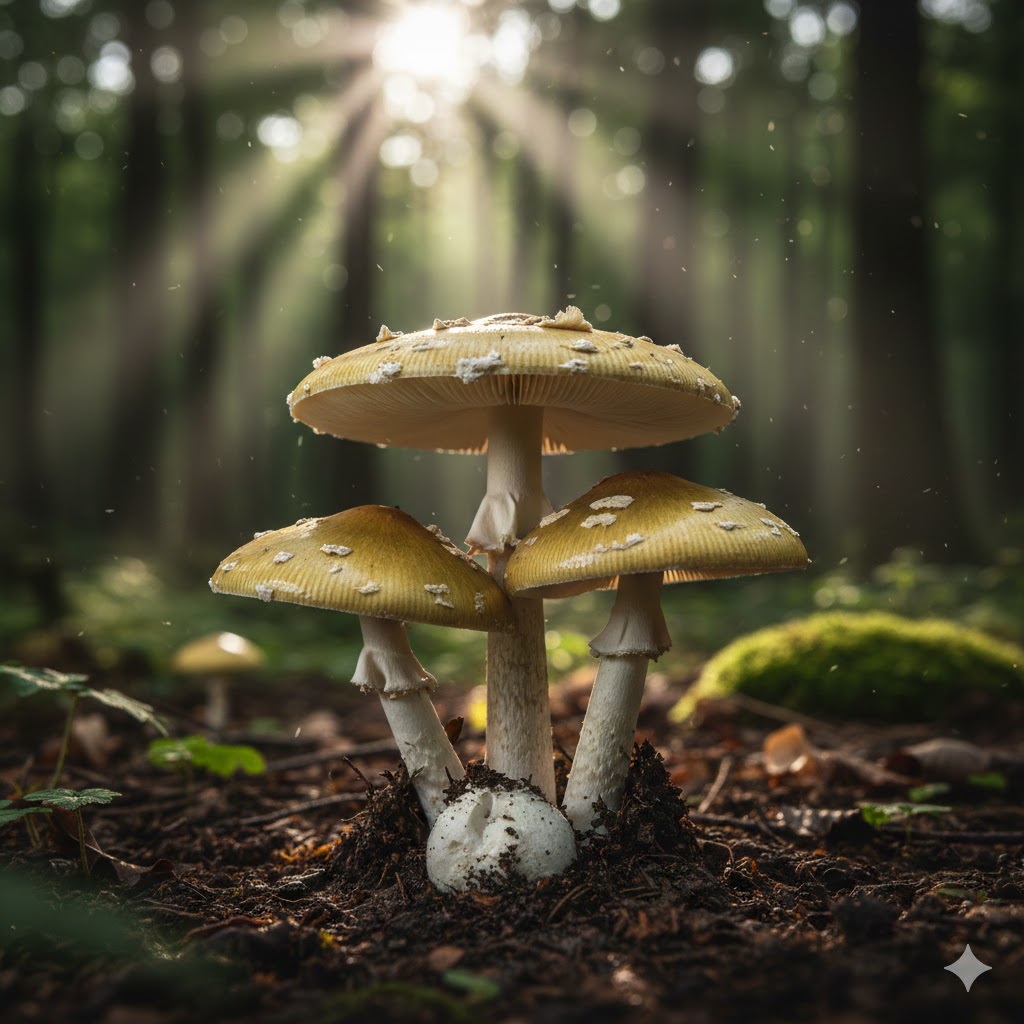 Death Cap (Amanita phalloides)