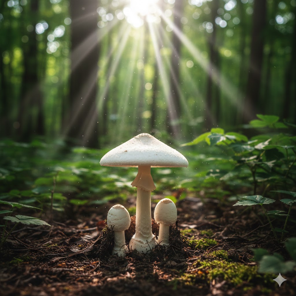 Destroying Angel (Amanita bisporigera)
