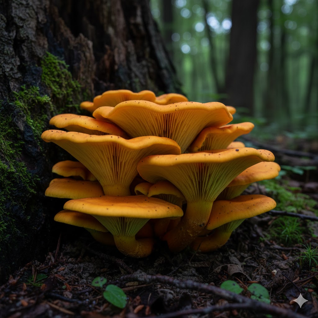 Eastern Jack-O’-Lantern (Omphalotus illudens)