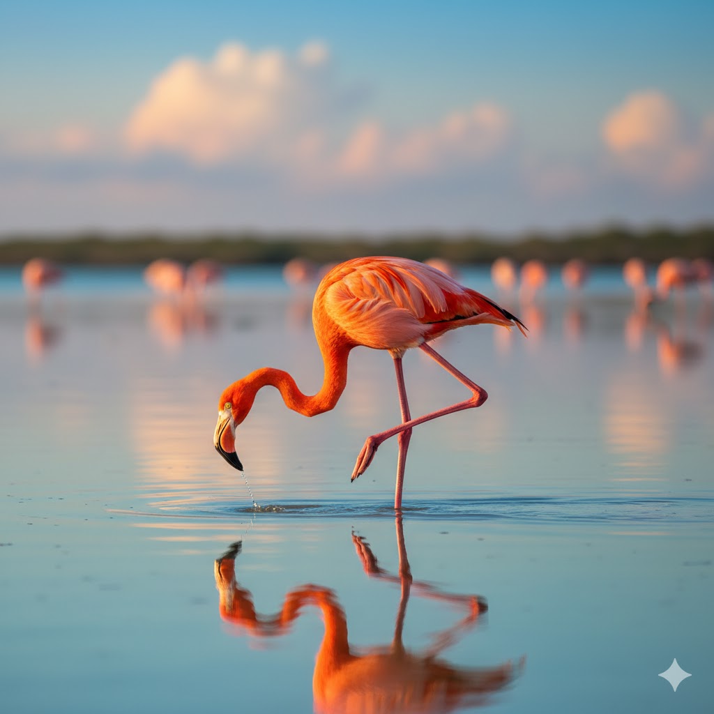 Flamingo (Phoenicopterus spp.)
