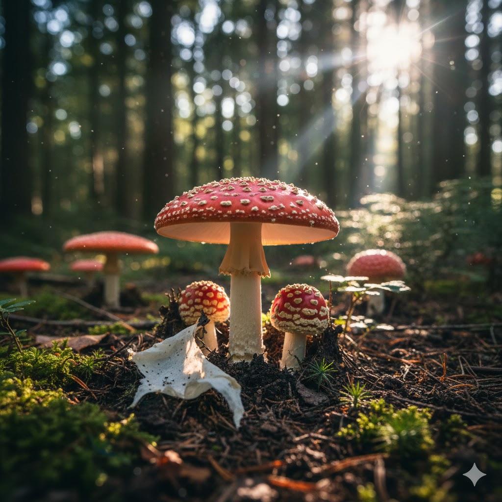 Fly Agaric (Amanita muscaria)