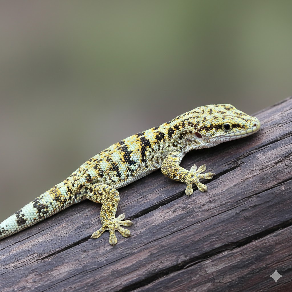 Gold Dust Day Gecko (Phelsuma laticauda)