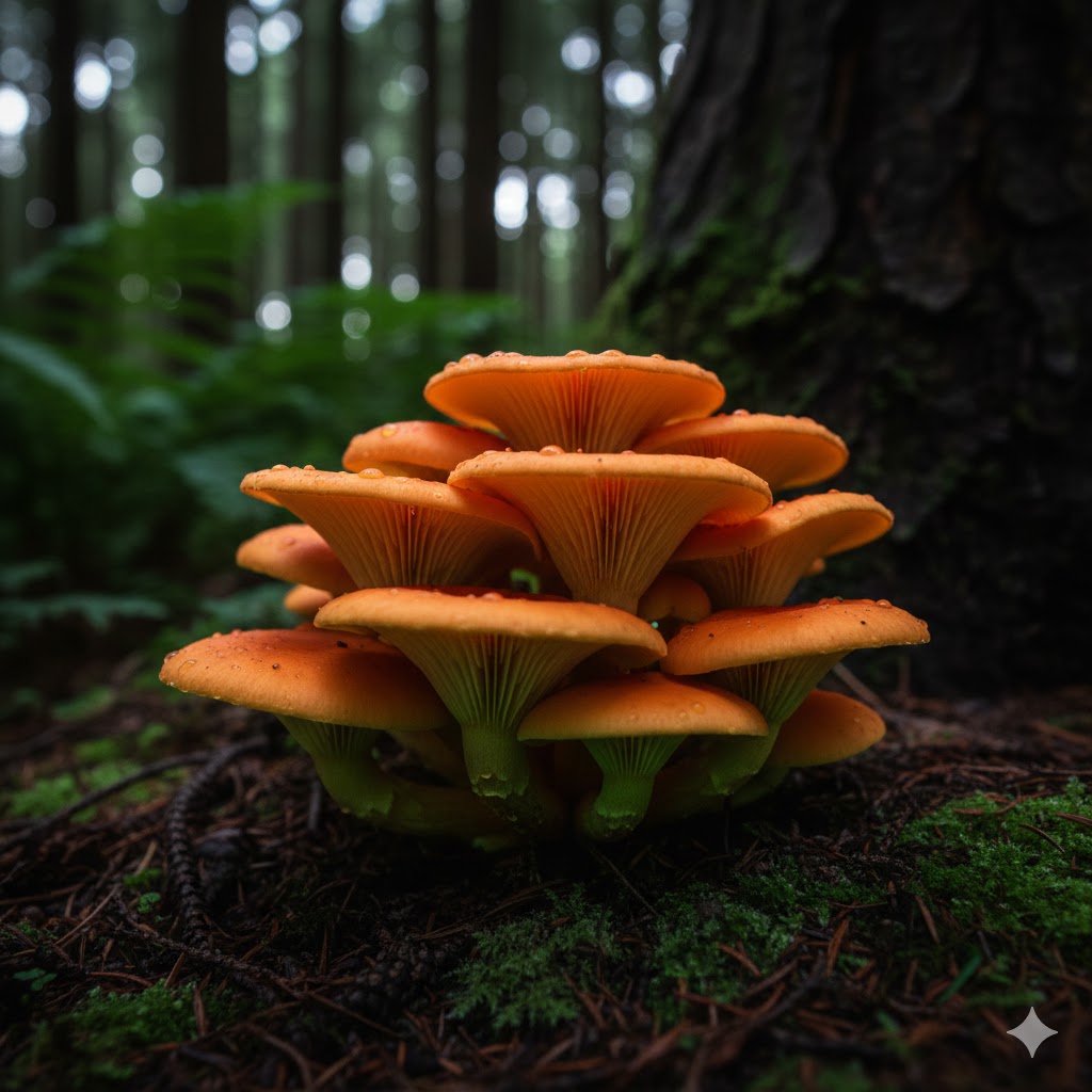 Jack-O’-Lantern (Omphalotus illudens group)