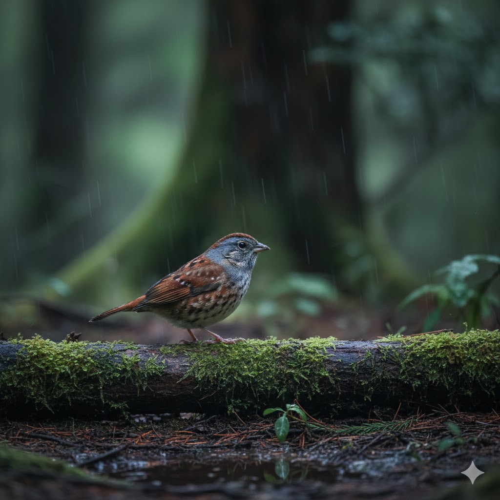 Japanese Accentor (Prunella rubida)