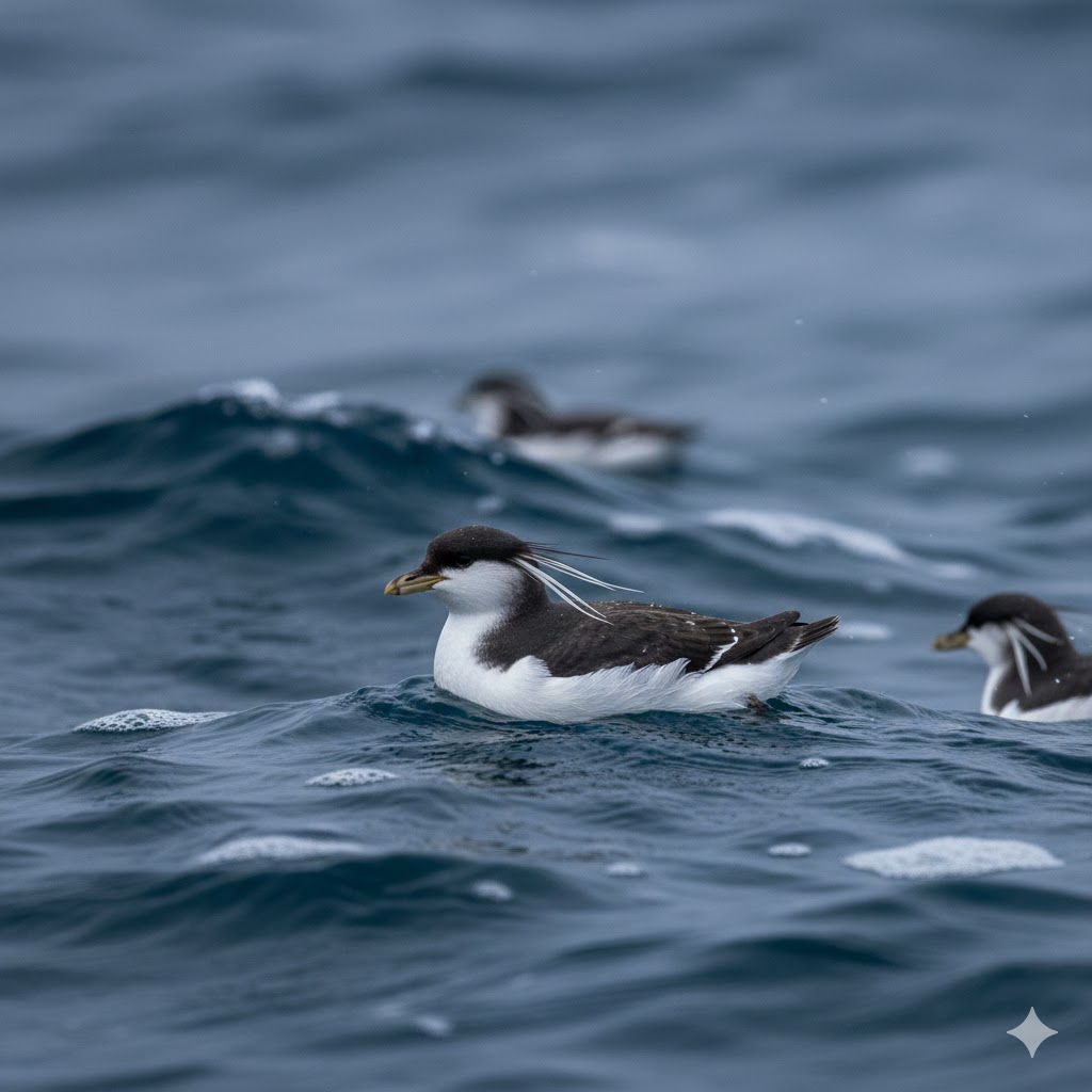 Japanese Murrelet (Synthliboramphus wumizusume)