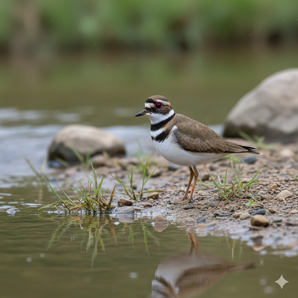 Killdeer (Charadrius vociferus)