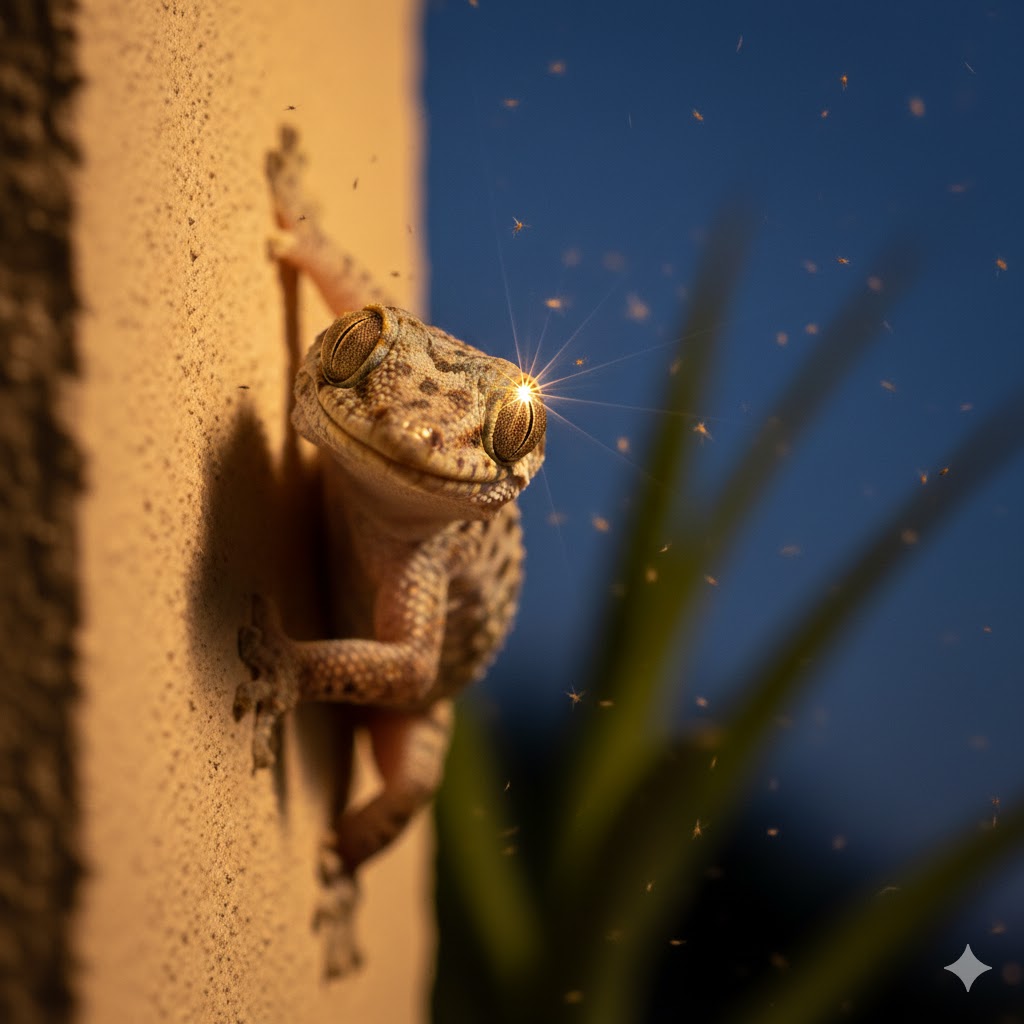 Mediterranean house gecko