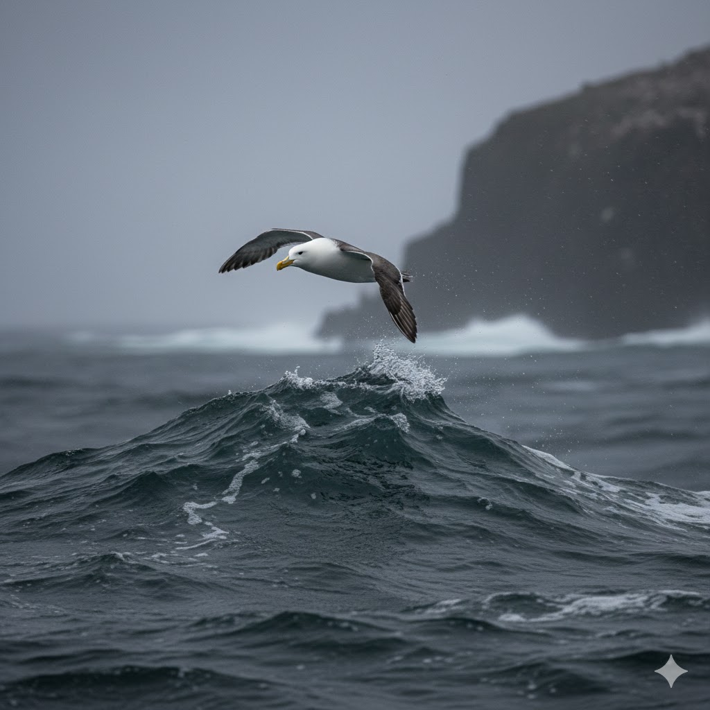 Northern Fulmar (Fulmarus glacialis)
