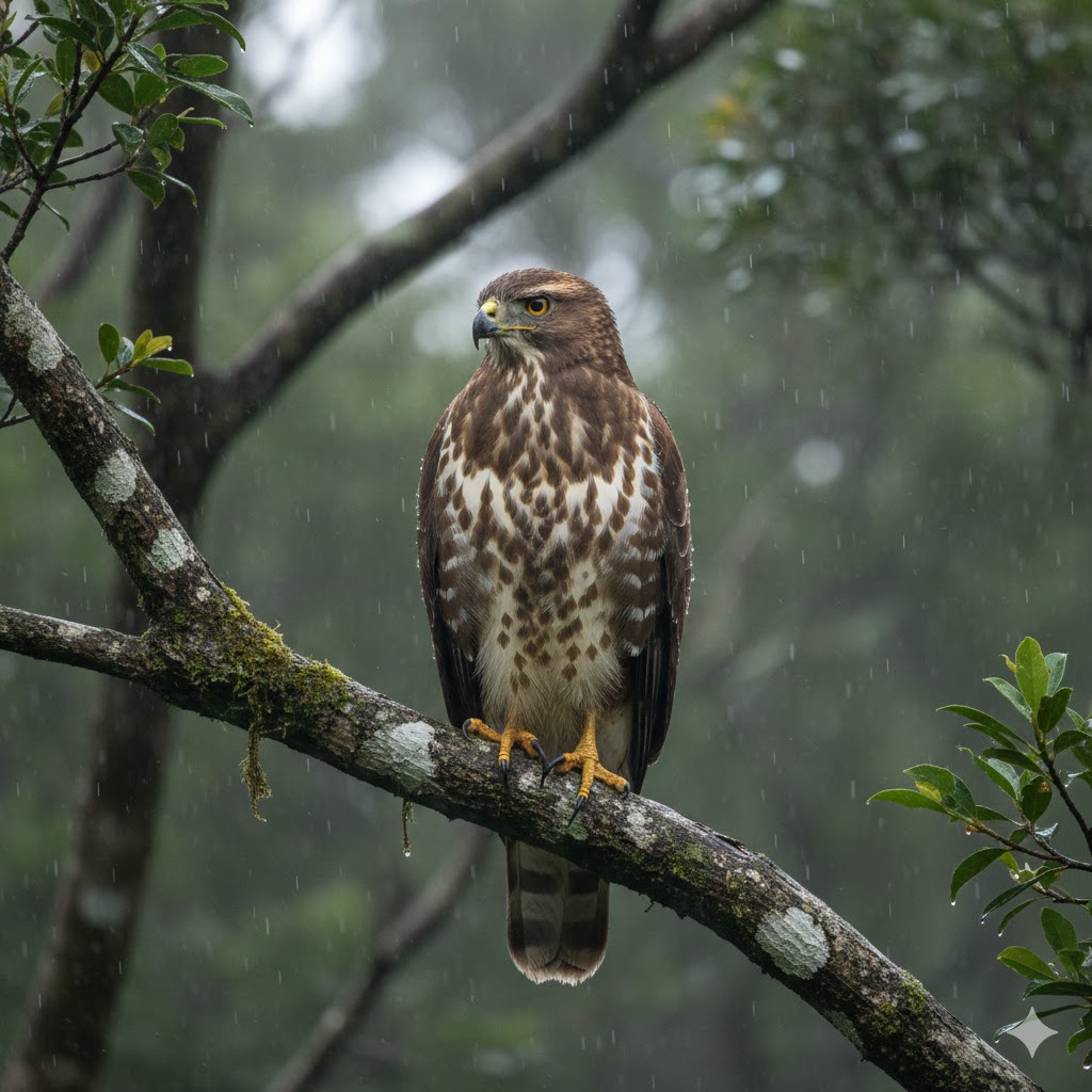 Ogasawara Buzzard (Buteo japonicus toyoshimai)