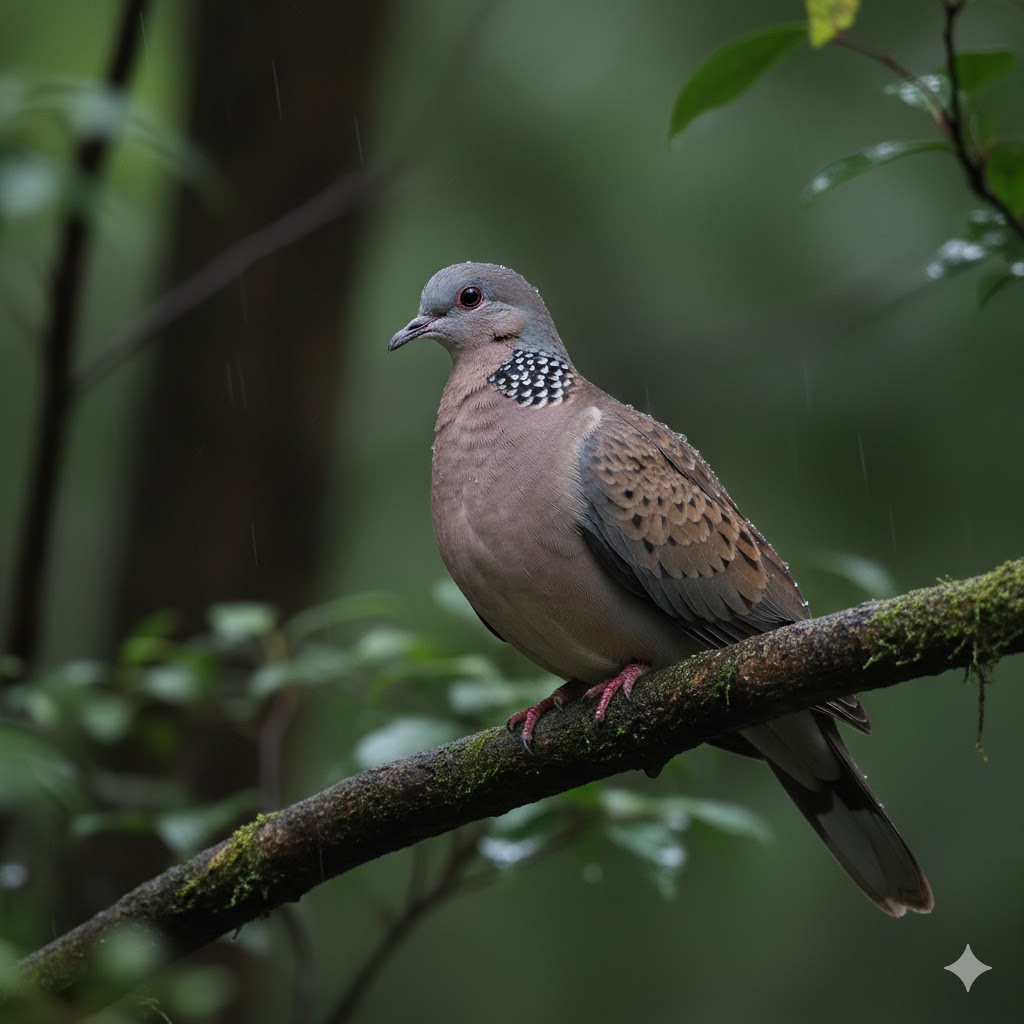 Oriental Turtle Dove (Streptopelia orientalis)