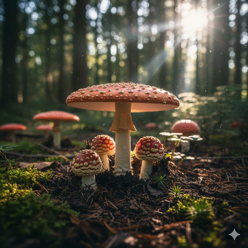 Panther Cap (Amanita pantherina)