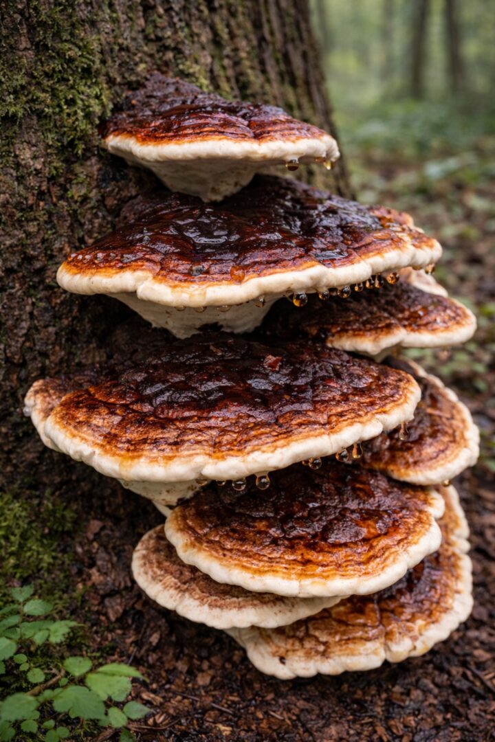 20 Types Of Shelf Mushrooms [Toxic, Edible & Medicinal]